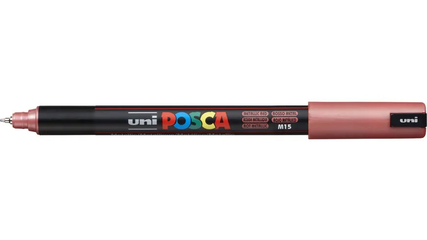 FABER-CASTELL  Marker UNI POSCA PC-1MR metallic rot metallic rot