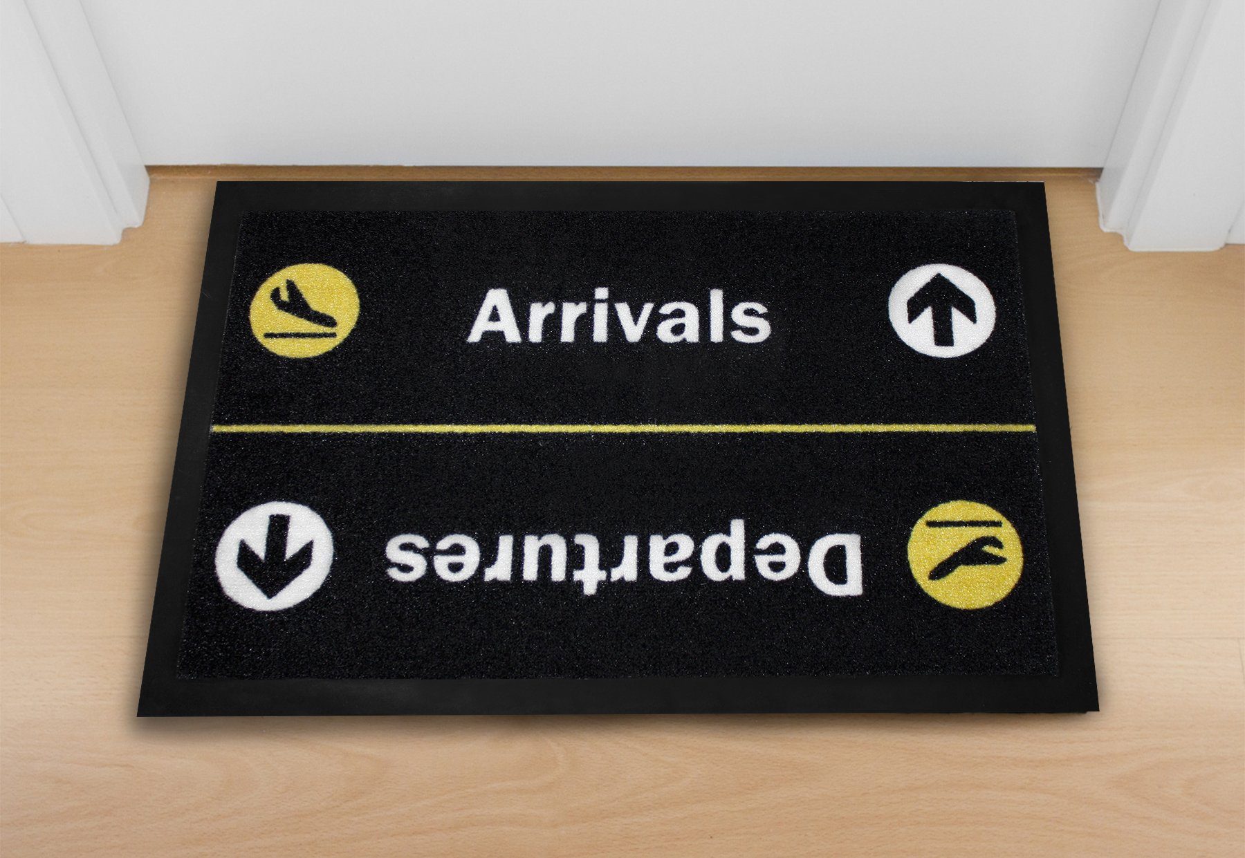Fußmatte Arrivals/Departures Fußmatte, Close Up, Höhe: 40 mm