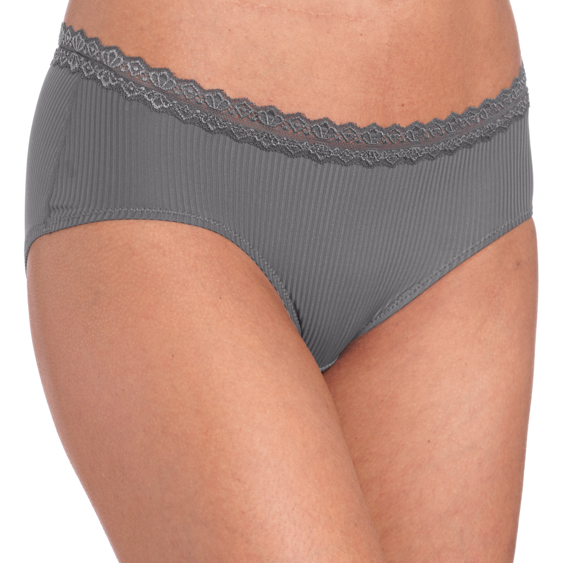 Damen Panty mit Rippstruktur