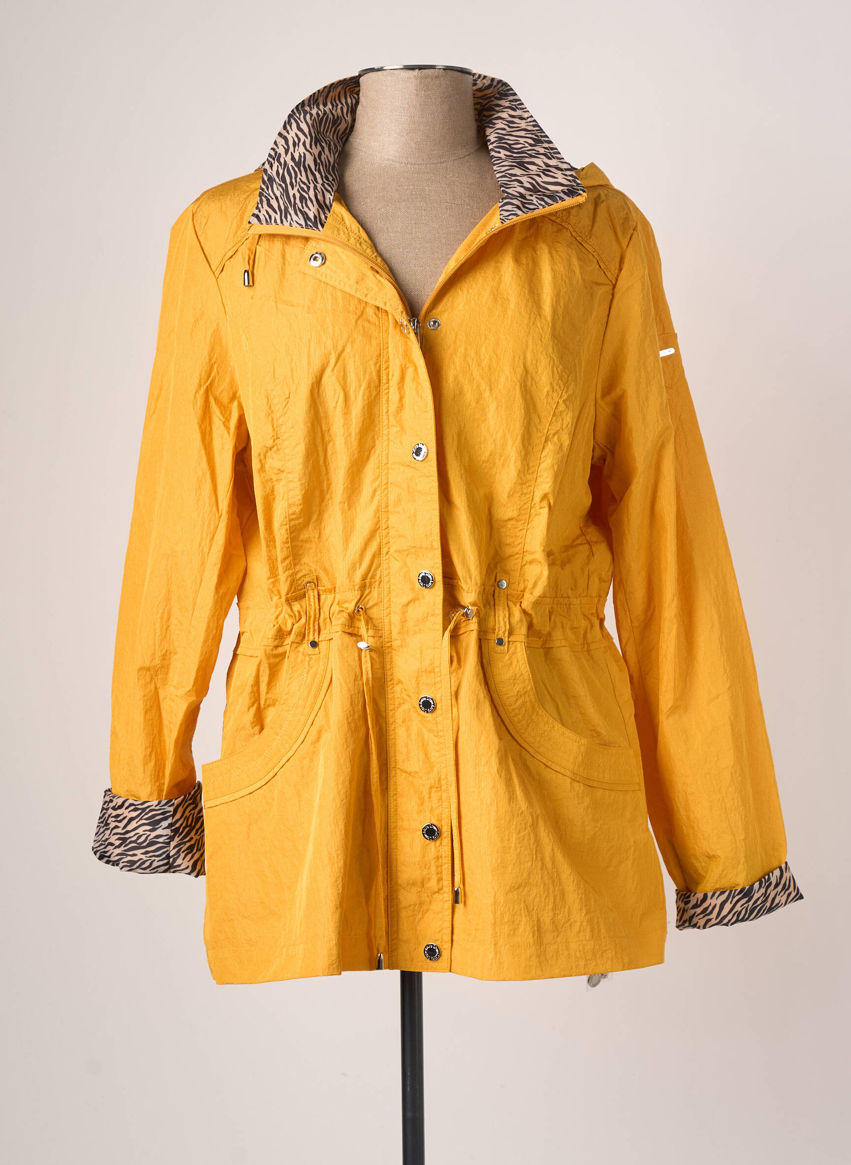 Diane Laury Impermeables Trenchs Femme couleur jaune