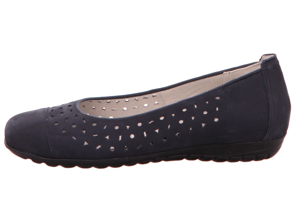 WALDLÄUFER Ballerinas blau