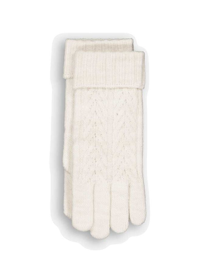 Handschuhe - Zopfstrick