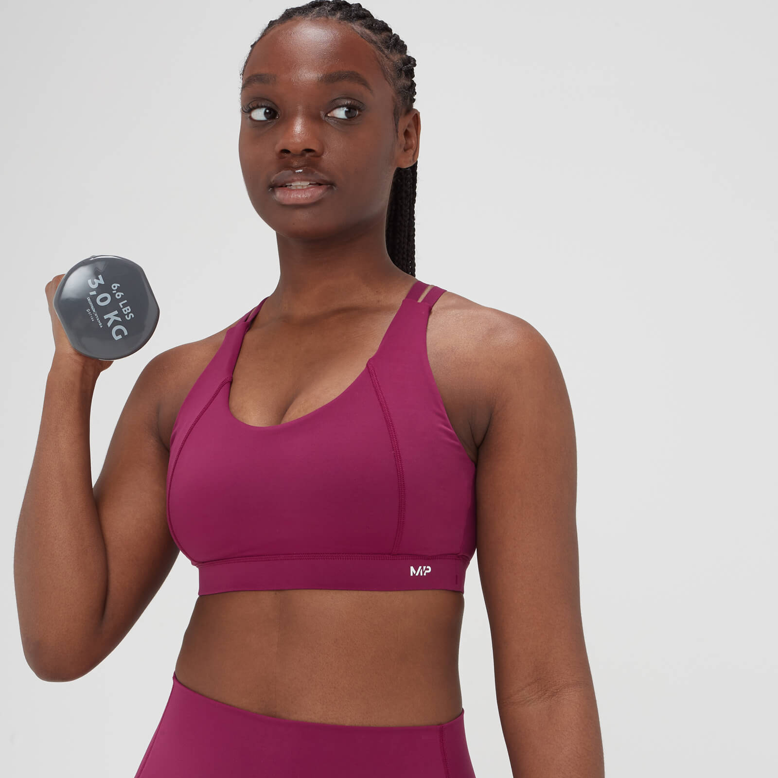 Brassière de sport MP Adapt pour femmes – Violet foncé