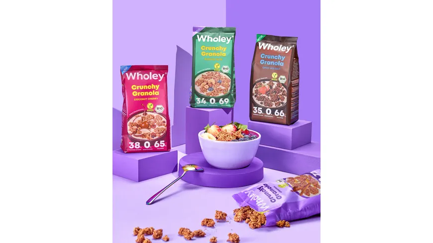 Wholey Bio Roasted Nuts Granola 300 g