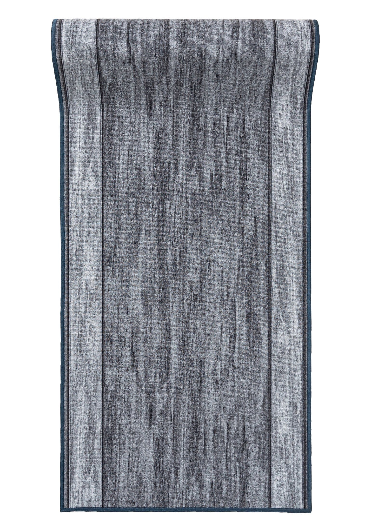 Läufer Läufer Teppichläufer Brücke - Vorzimmer Küche - Grau, Mazovia, 67 x 150 cm, Kurzflor, Rutschfest, Meterware, Verschiedene Größen