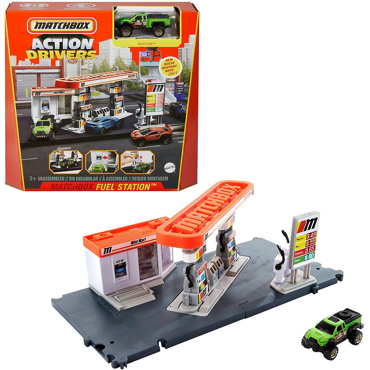 Matchbox Tankstellen Spielset
