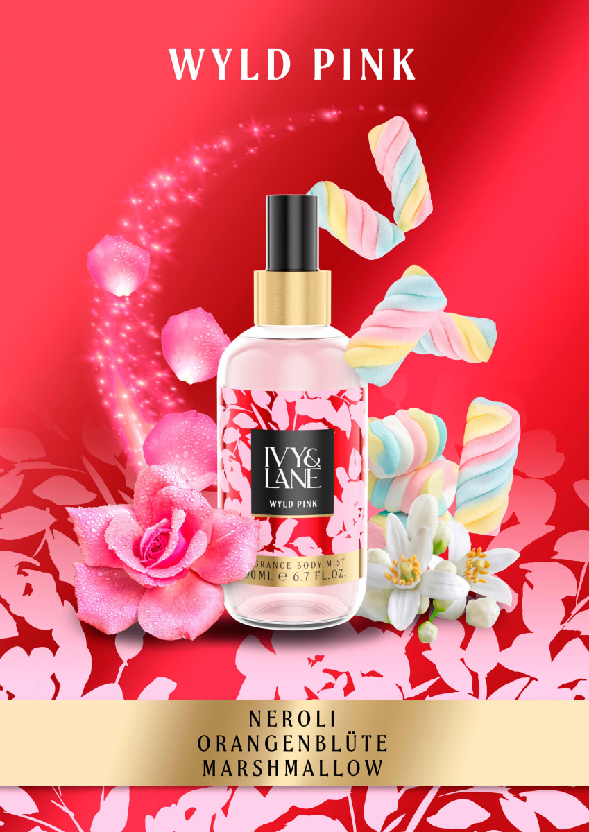 Wyld Pink Körperspray Body Mist, 200 ml