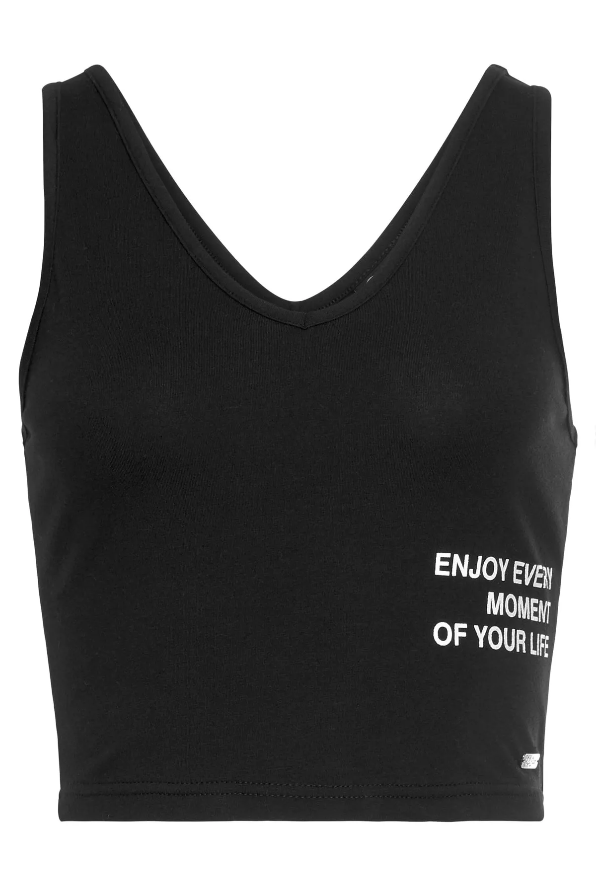 Buffalo  Bustier - Schwarz - Unifarben