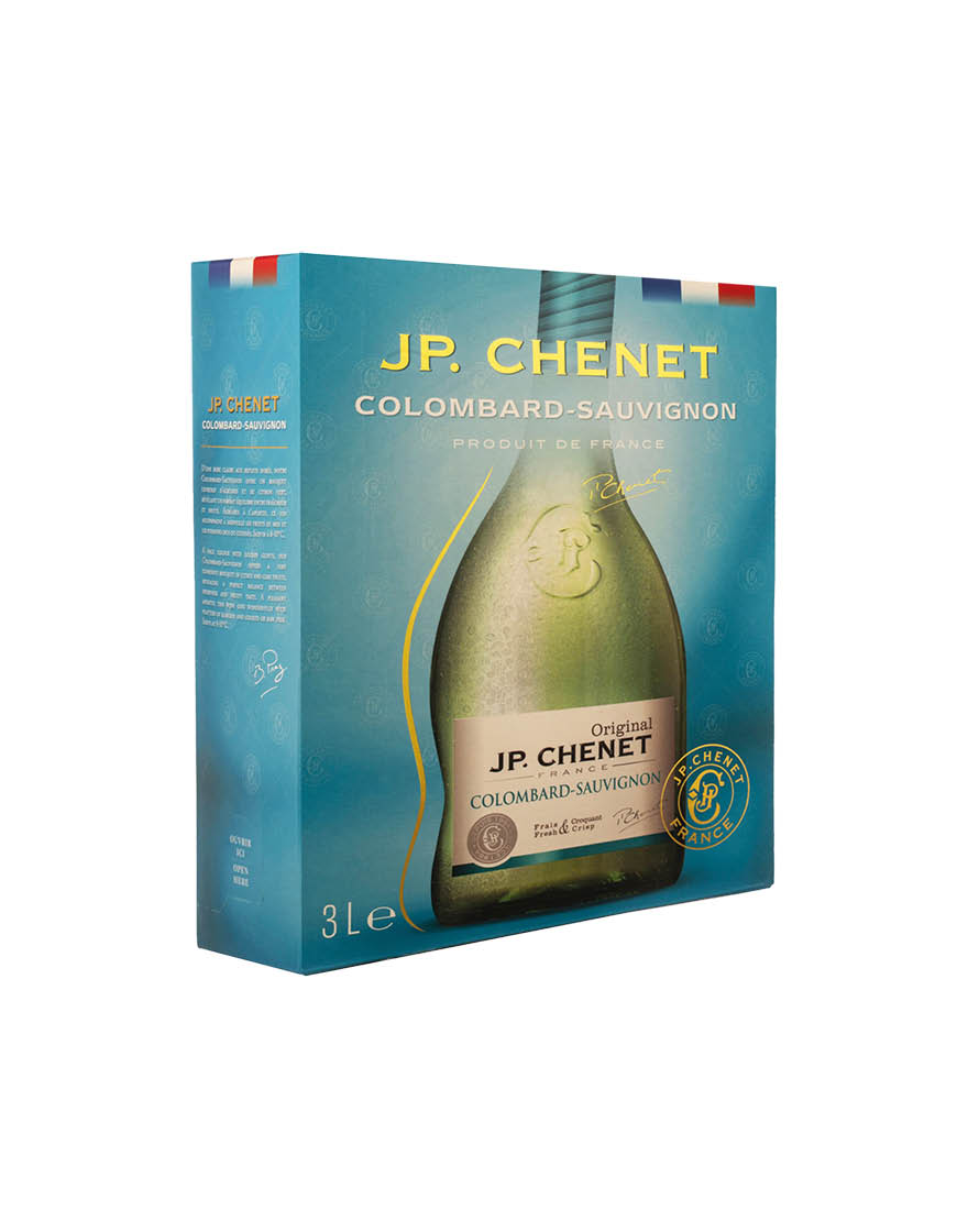 Vin de France Colombard Sauvignon J.P. Chenet 3 ℓ, Bag in Box
