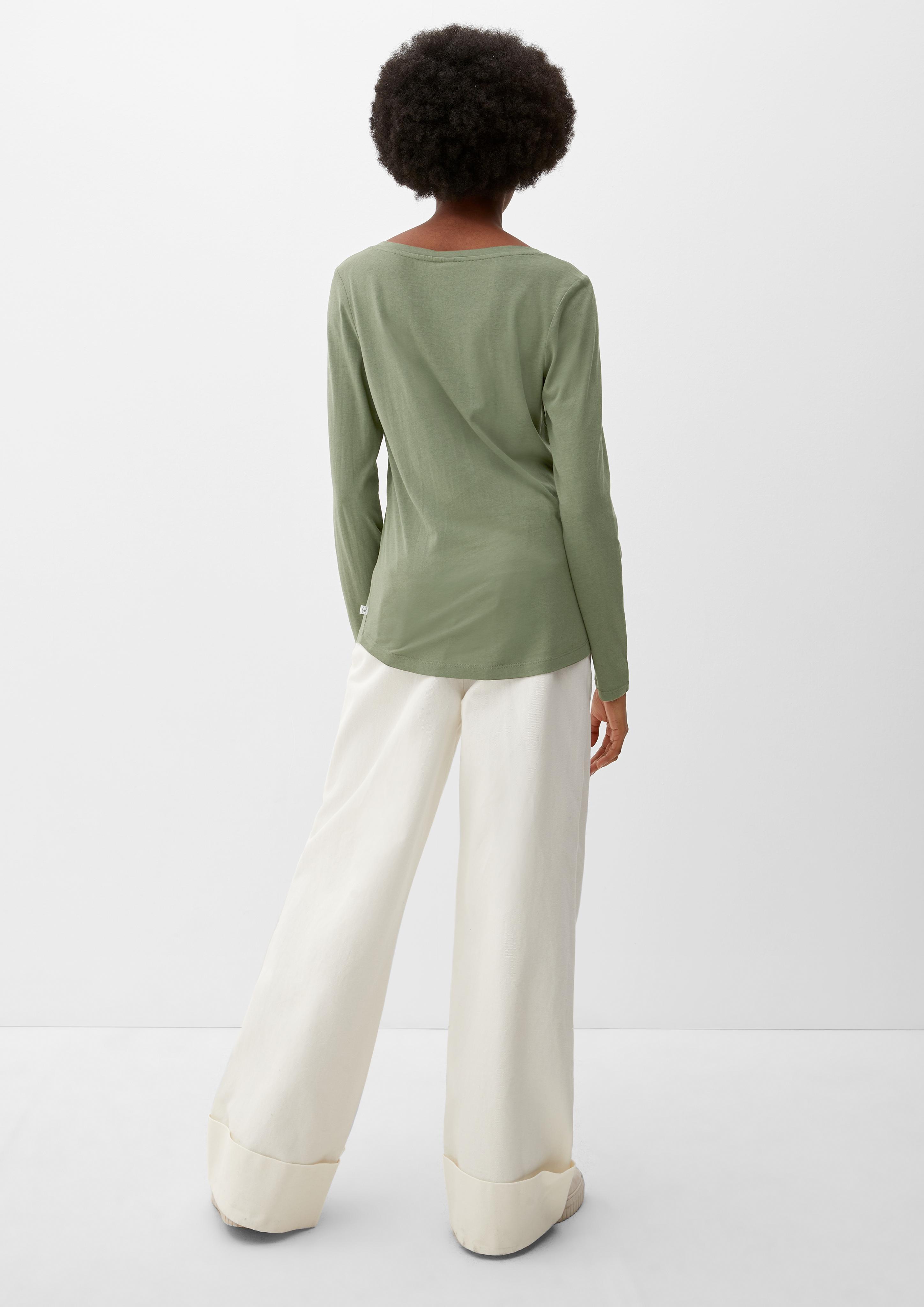 Langarmshirt im cleanen Look  45.899.31.X014-7815