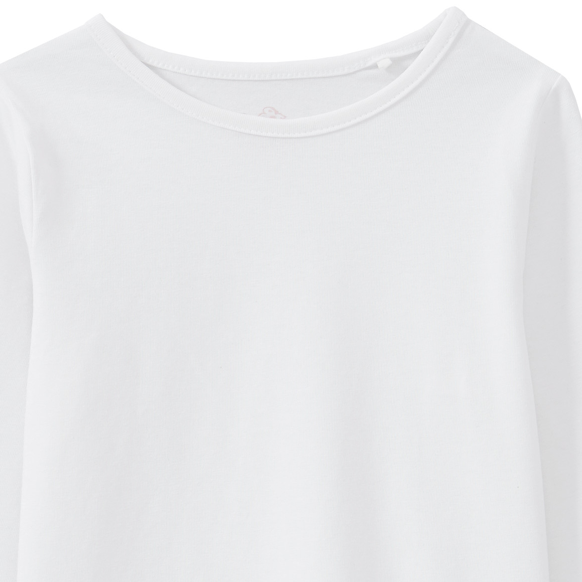Mädchen Langarmshirt im Basic-Look