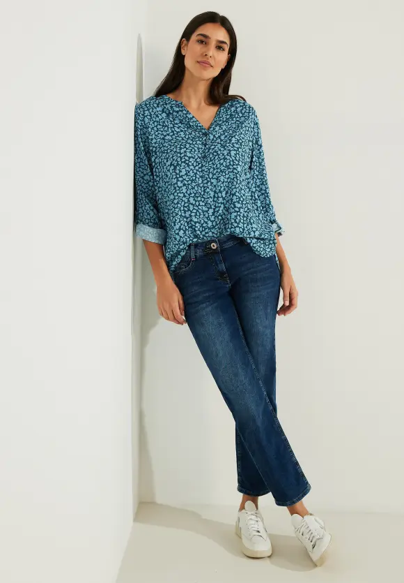 CECIL Bluse mit Minimalprint