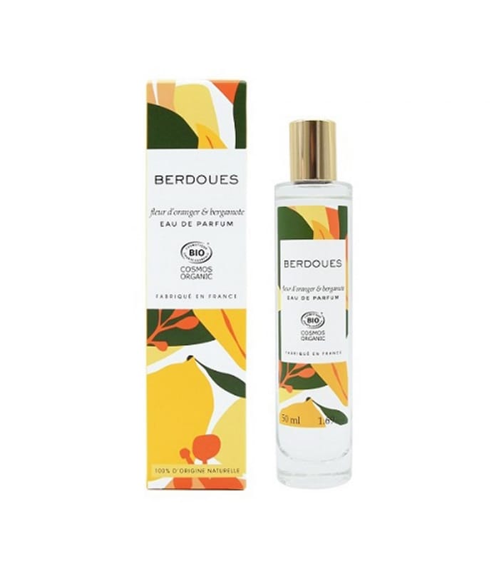 BERDOUES-FLEUR D'ORANGER & BERGAMOTE-Eau de Parfum Bio