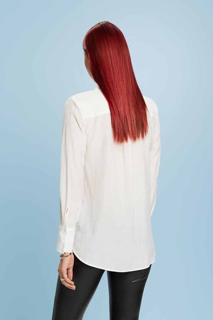 Longsleeve in Crinkle-Optik