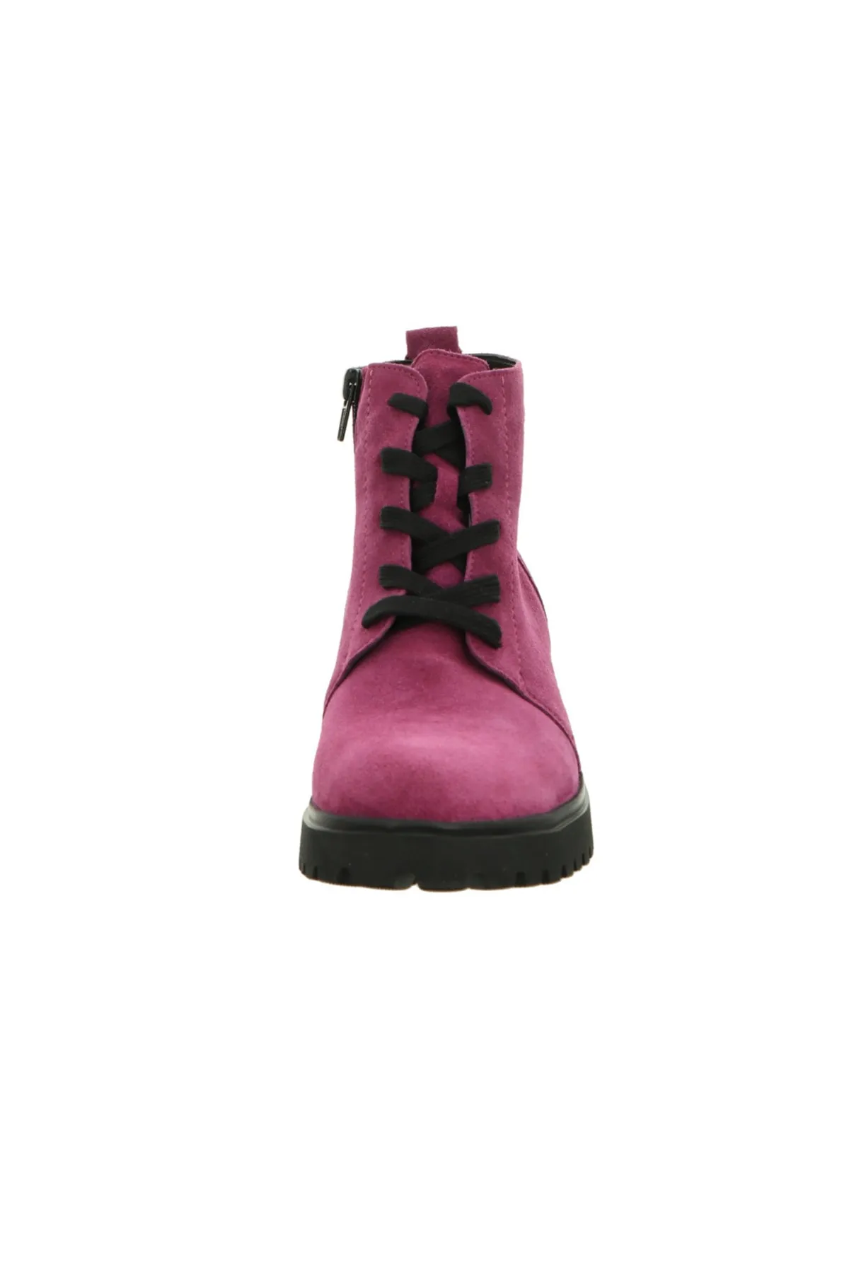 Waldläufer  Stiefelette - Lila - Flacher Absatz