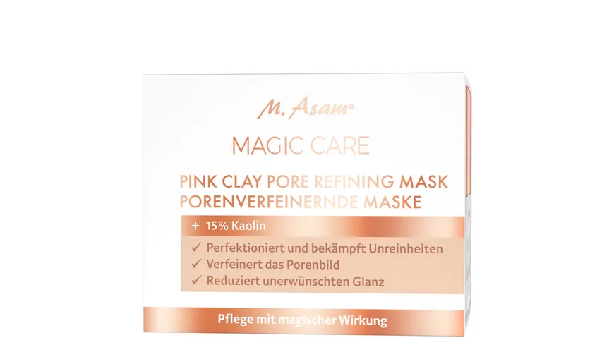 M. Asam® MAGIC CARE Porenverfeinernde Rosa Tonerde Maske 30 ml