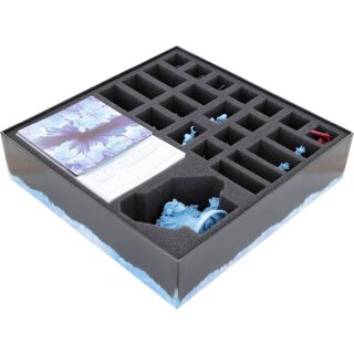 3-teiliges Feldherr Schaumstoff-Set + Kartenhalter für HeroQuest (2021): Der eisige Schrecken - Brettspielbox