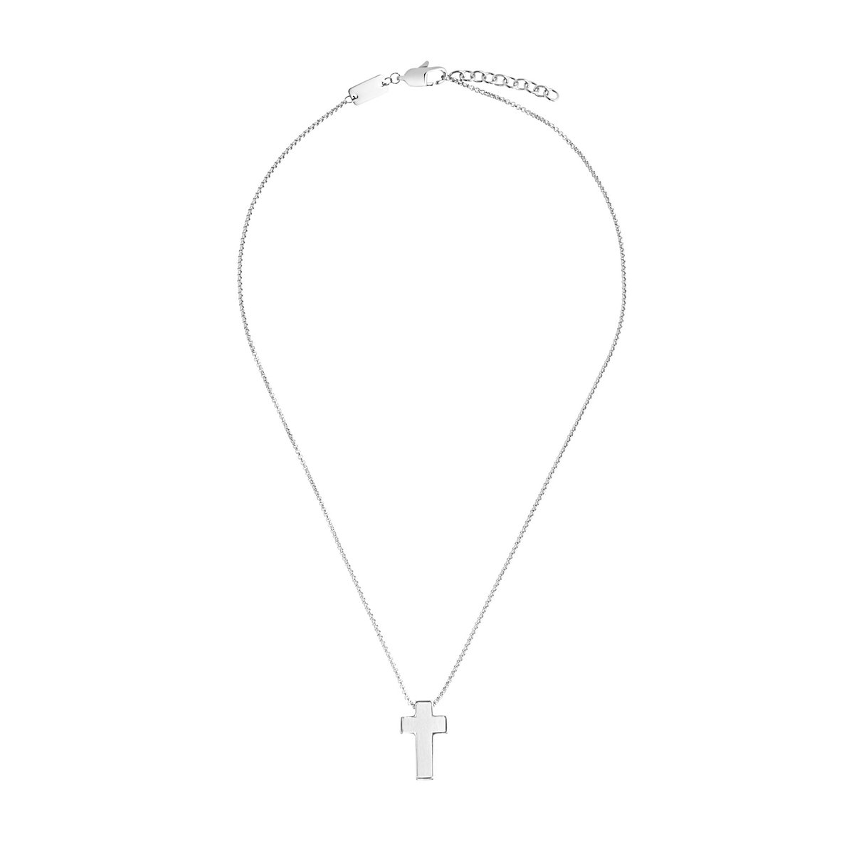Kette mit Anhänger für Jungs, Edelstahl | Kreuz Halsketten für Jungen