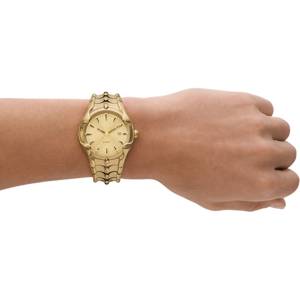 Diesel Montre pour hommes Acier inoxydable Montre
