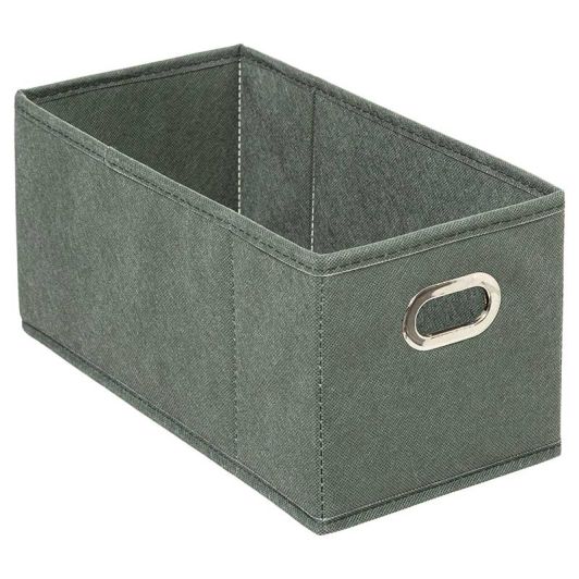 Hopfällbar förvaringslåda khaki 15x31 cm