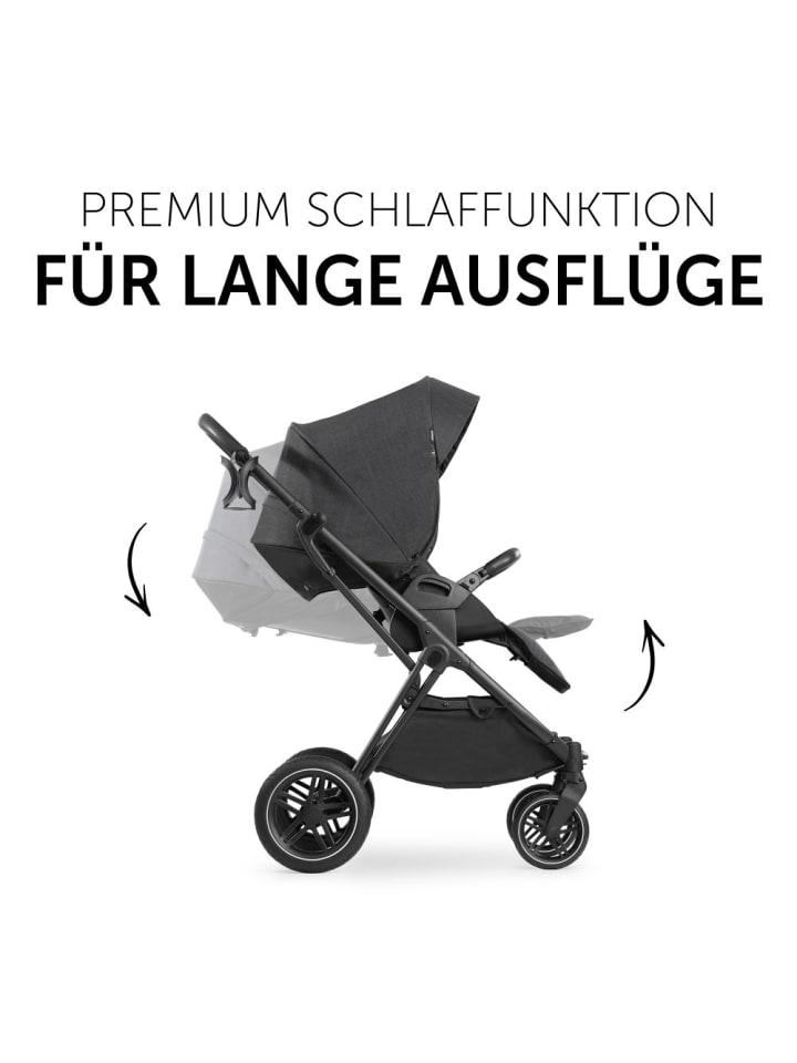Hauck Kombi-Kinderwagen Vision X Duoset Silver in schwarz günstig kaufen onesize