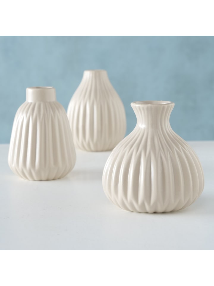 Boltze Vase in beige günstig kaufen