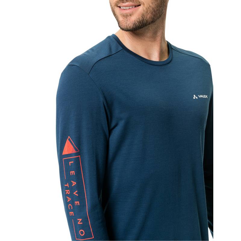 VAUDE Men's Monviso Wool LS T-Shirt T-Shirt Herren