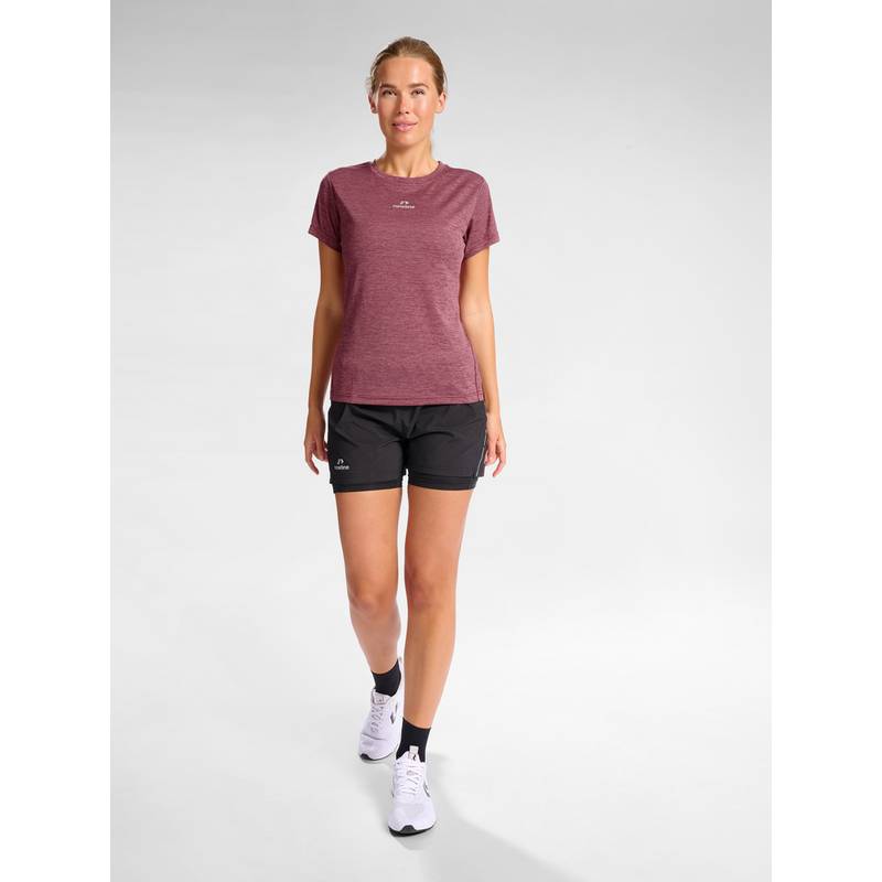 Newline nwlPACE MELANGE TEE WOMAN T-Shirt Damen