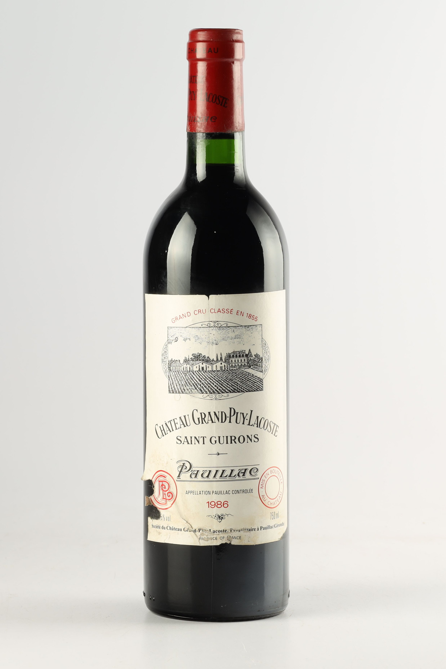 Château Grand Puy Lacoste 1986, Pauillac