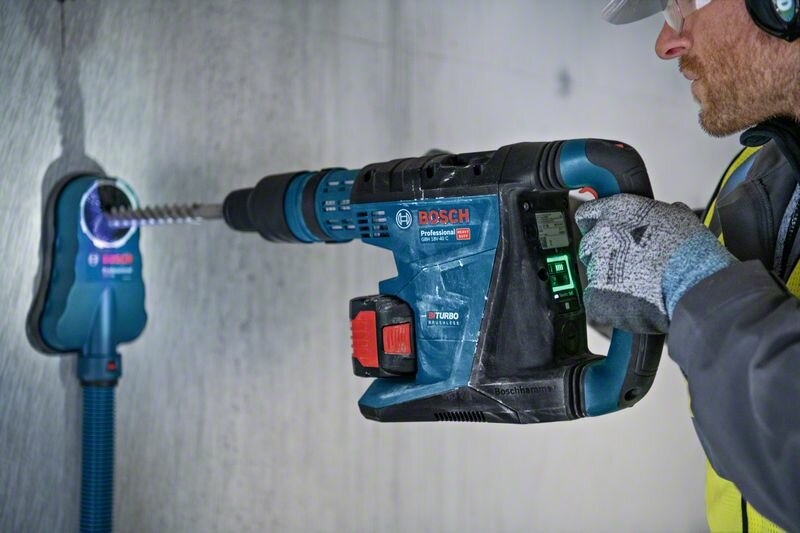 Bosch Blue 0611917100 GBH 18V-40 C Profi-Kombihammer 9J SDS-max 18V (ohne Akkus und Ladegerät) 611917100