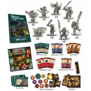 Dungeon Saga Origins: Glimmer of Greed Expansion (EN)