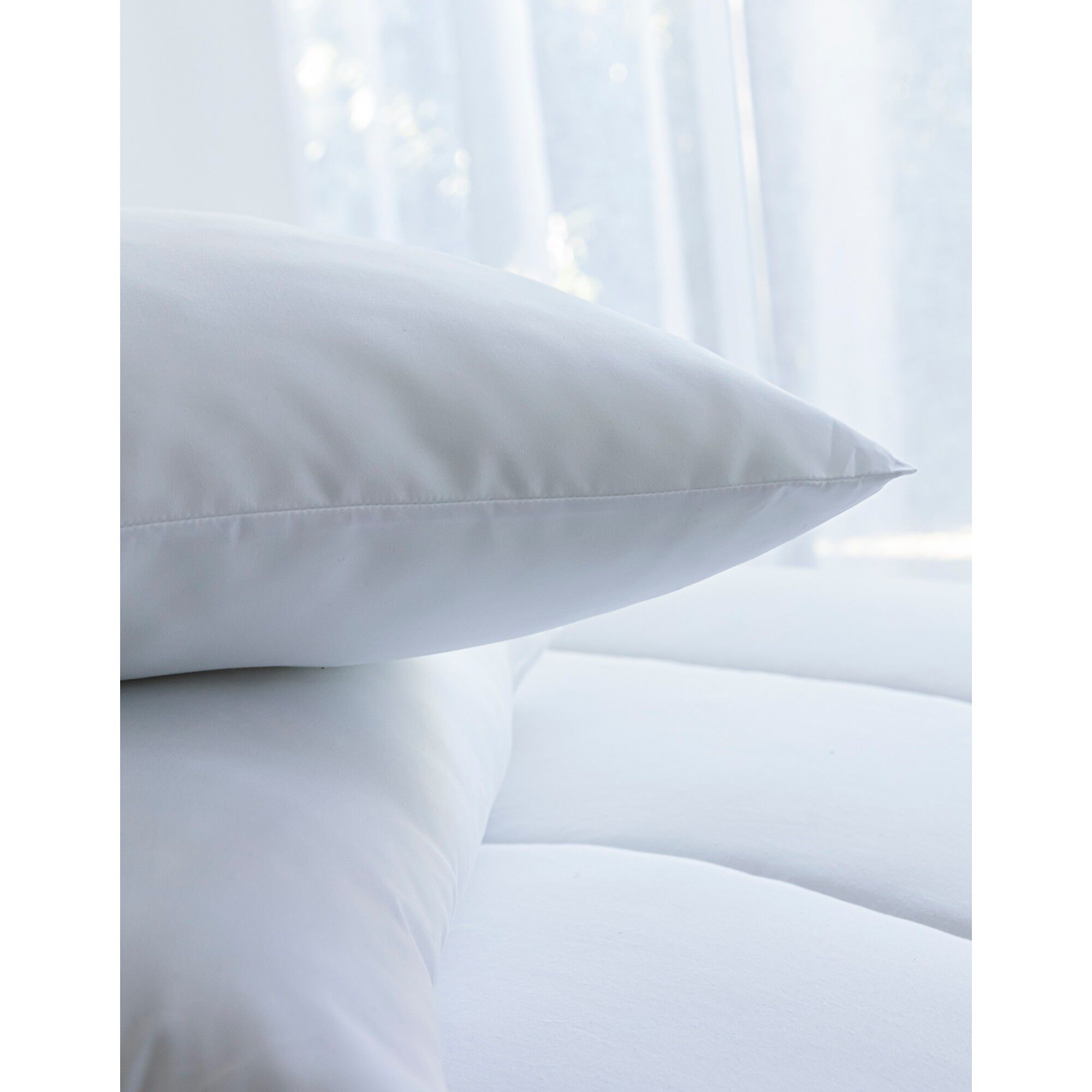 Oreiller microfibre, confort médium