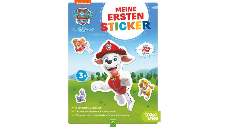 PAW Patrol Meine ersten Sticker - Das bunte Stickerbuch