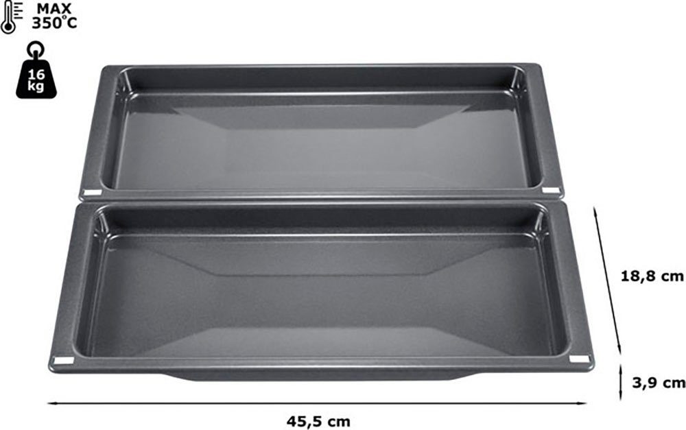 NEFF Backblech Z1650BE0, Metall, (Packung, 2-St)