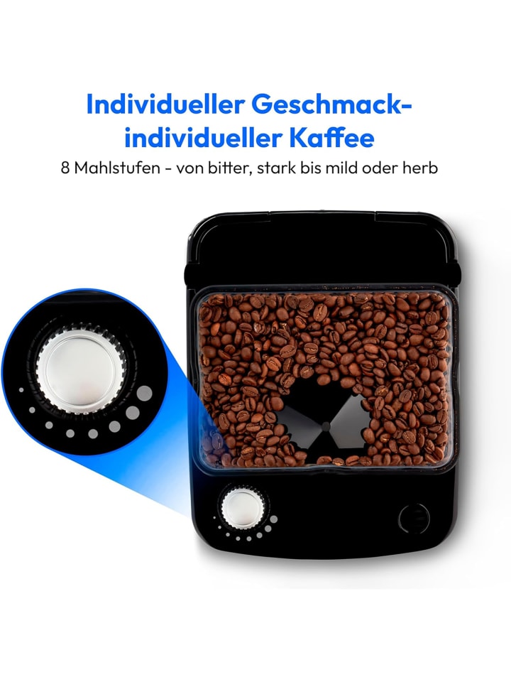 Medion Kaffeemaschine MD 19911 in silber günstig kaufen onesize