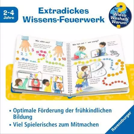 Ravensburger Wieso? Weshalb? Warum? Sonderband junior: Kennst du Formen, Farben, Gegensätze, Zahlen?