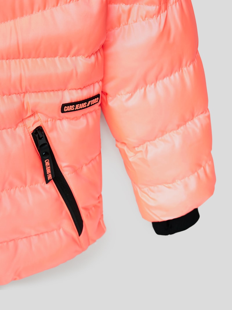 Funktionsjacke mit Label-Detail Modell 'Teagan' in koralle
