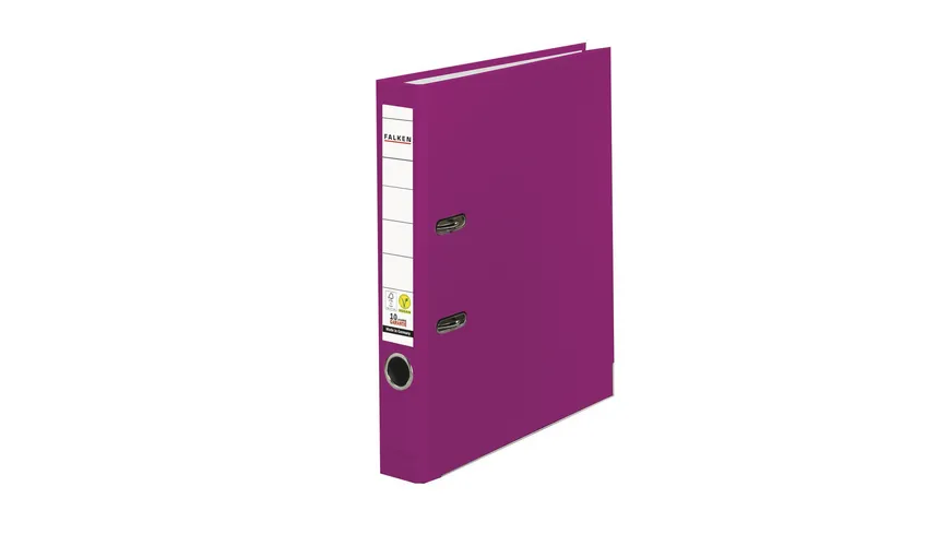Ordner PP A4 5cm brombeer