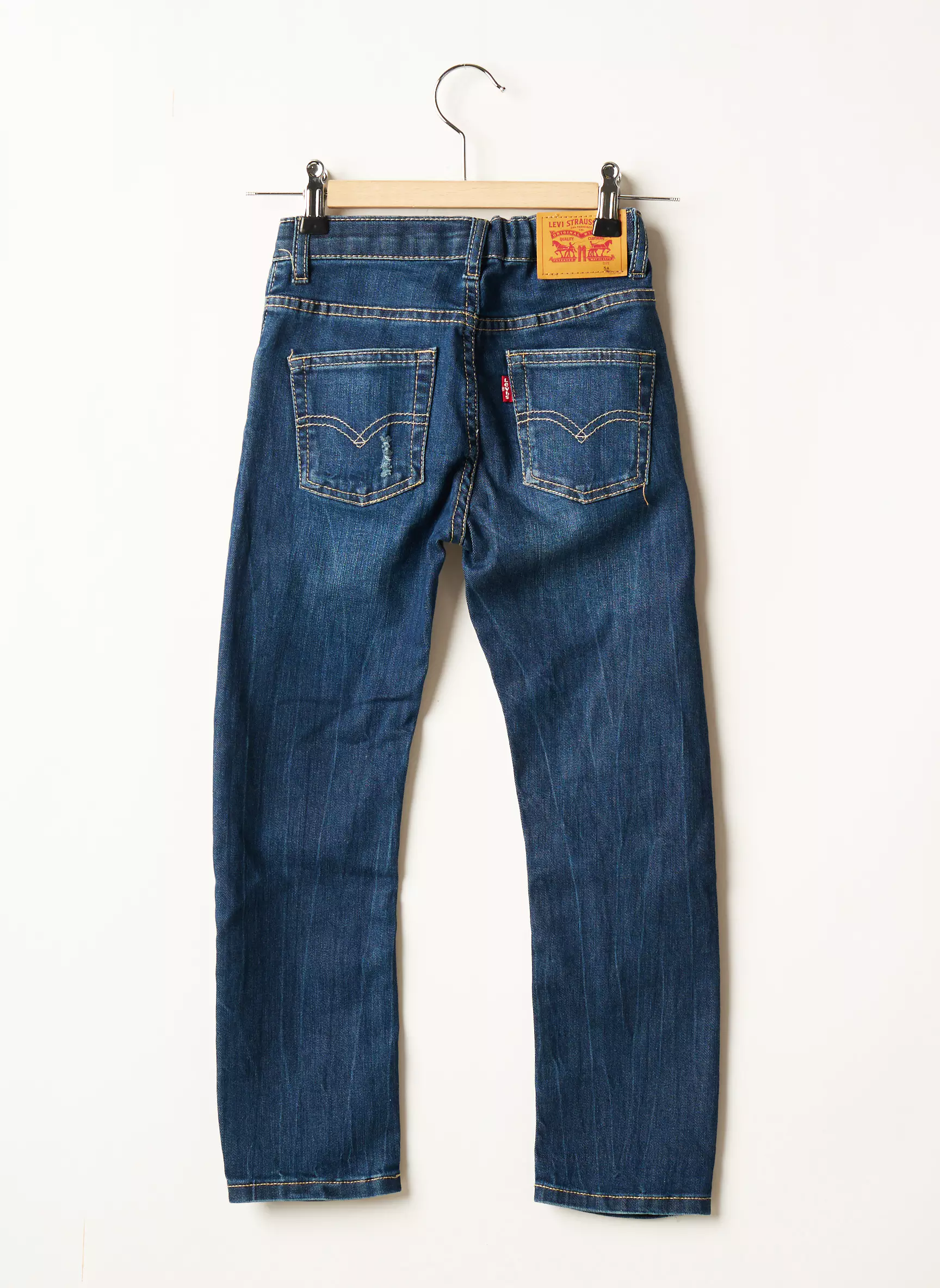 Levis Jeans Coupe Slim Garcon couleur bleu