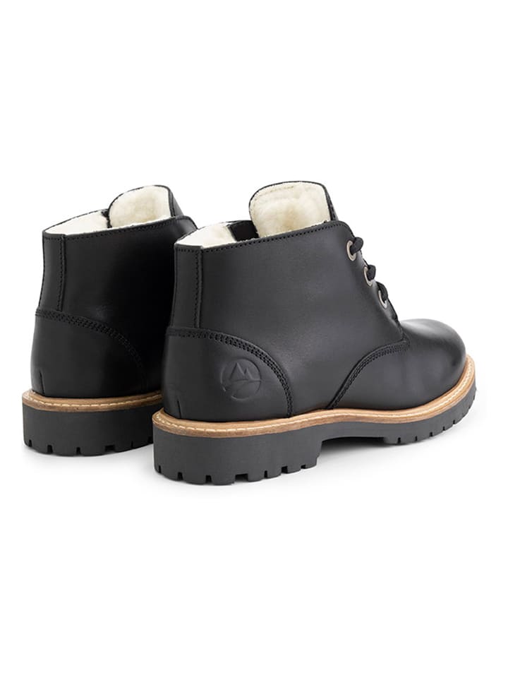 TRAVELIN' Leder-Schnürschuhe 