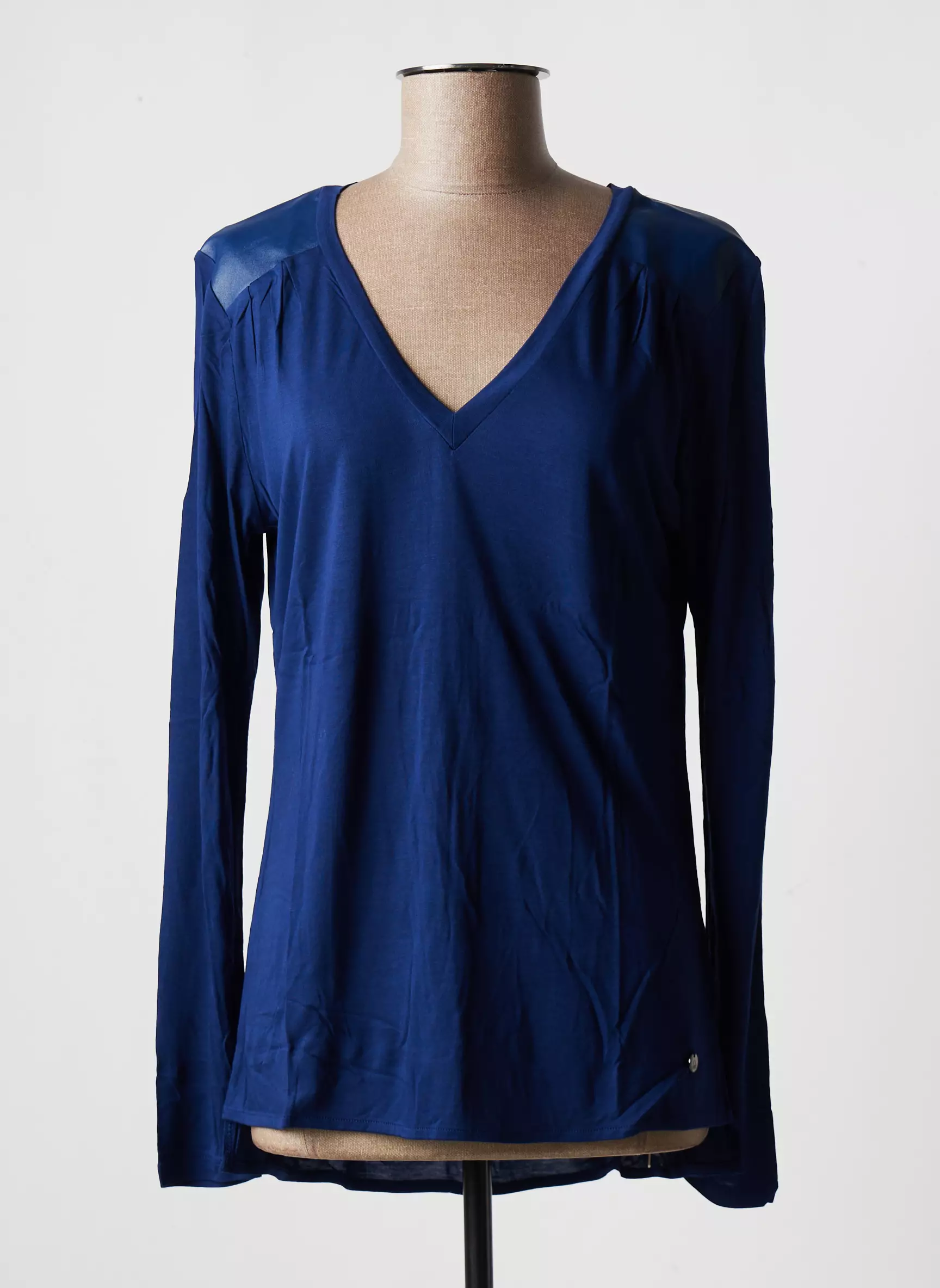 Benetton Tshirts Femme couleur bleu