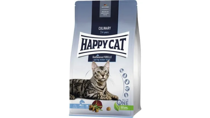 Happy Cat Katzentrockenfutter Culinary Adult Quellwasser Forelle 300g 300 g
