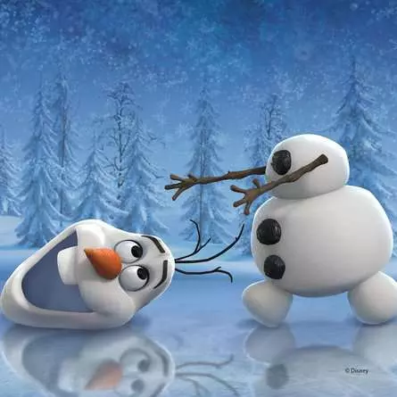 Kinderpuzzle ab 5 Jahren - Abenteuer im Winterland - 49 Teile