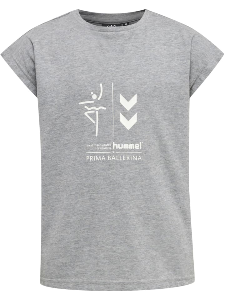 Hummel Hummel T-Shirt Hmlprima Mädchen in GREY MELANGE günstig kaufen