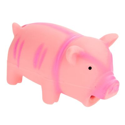 Hundespielzeug Latex-Schwein mit Stimme