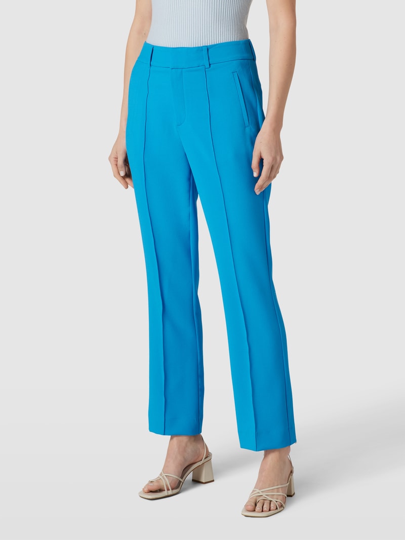 Hose mit Paspelierungen Modell 'Zoa' in royalblau