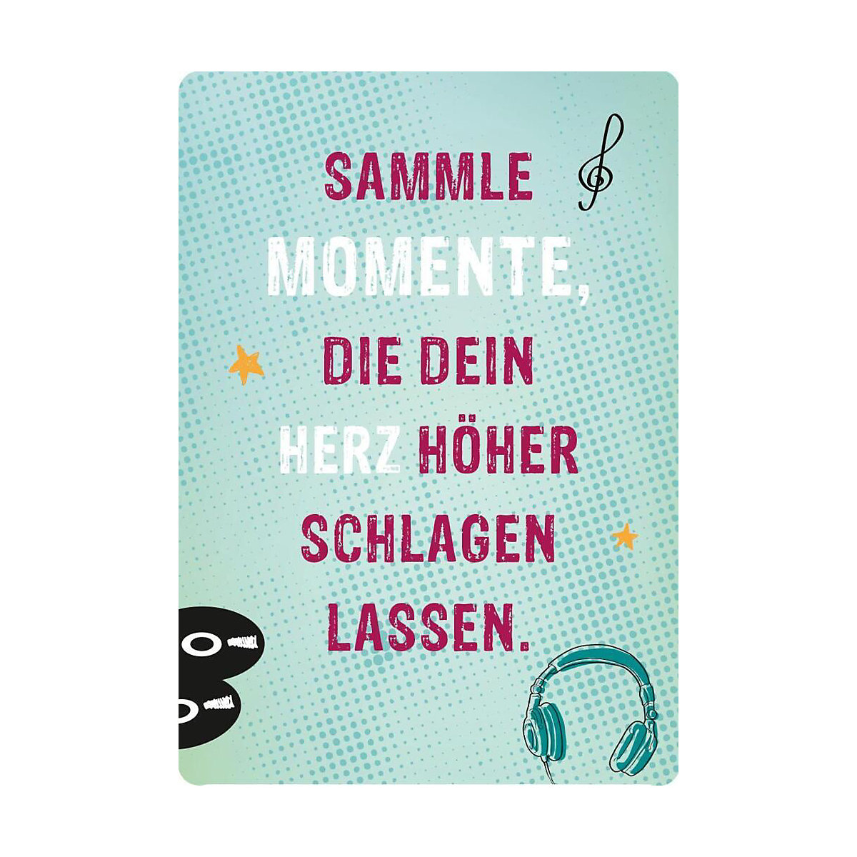 Glückskärtchen zur Jugendweihe
