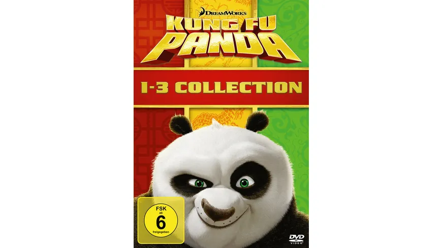 Kung Fu Panda 1-3  [3 DVDs]