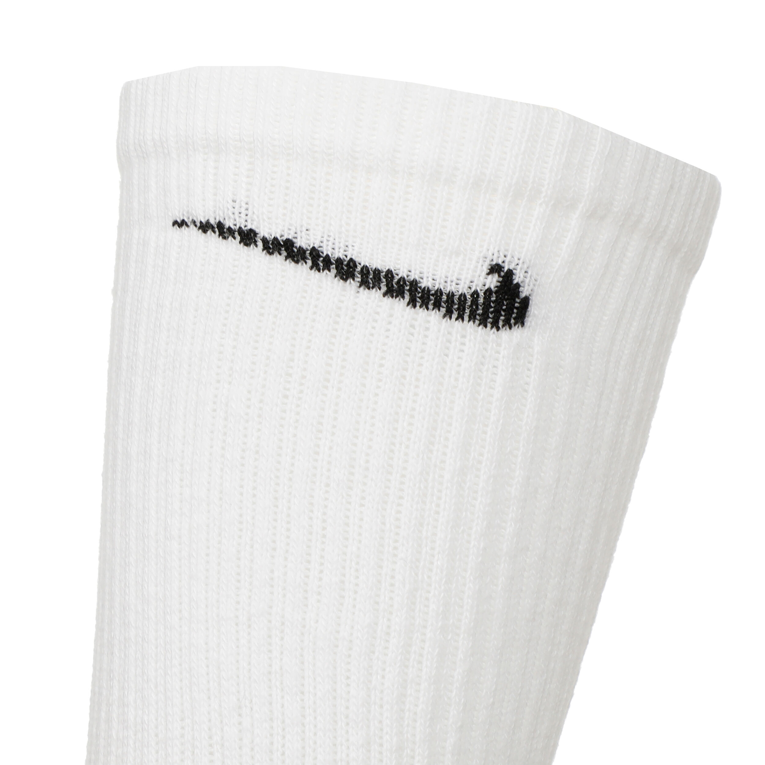 Everyday Plus Cushioned Crew Sportsocken 3er Pack - Weiß, Schwarz