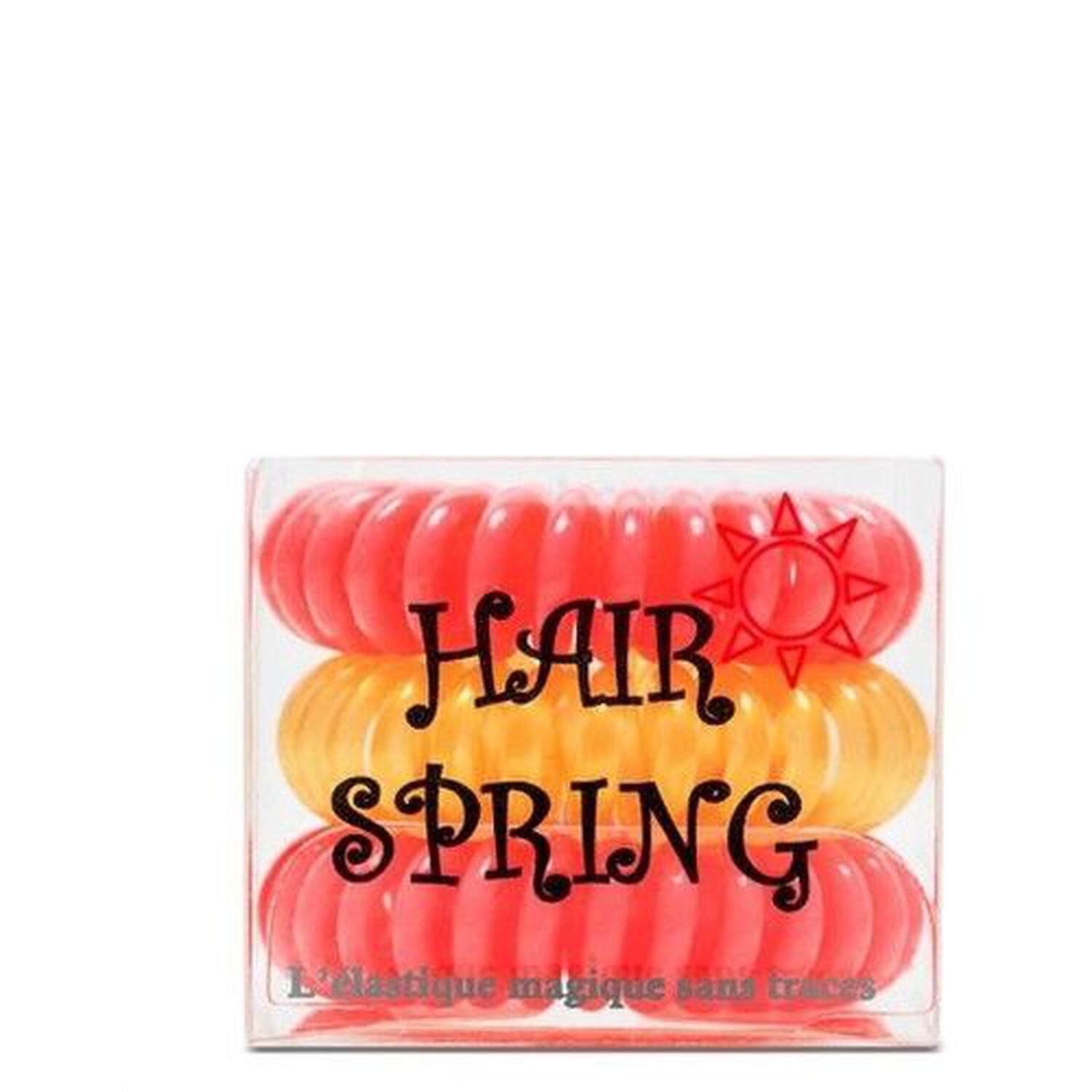 Hair Spring Corail Elastiques x 3